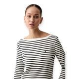 T-shirt Donna Tommy Hilfiger - Cody Boat-Nk 3/4 Slv Tee - Blu