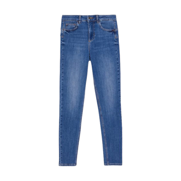 Jeans Donna Liu Jo - Botton Up Divine H.w. - Blu