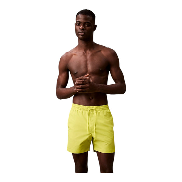 Pantaloncini e calzoncini Uomo Calvin Klein - Medium Drawstring Logo Tape - Giallo