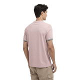 T-shirt Uomo Barbour International - Burnwood Tipped Cuff T-Shirt - Rosa