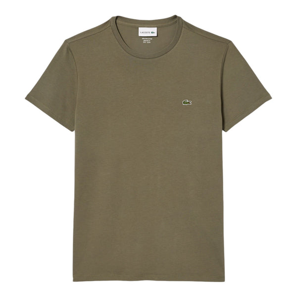 T-shirt Uomo Lacoste - T-Shirt 100% Pima Cotton - Verde