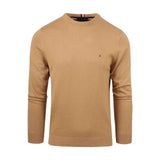 Maglie Uomo Tommy Hilfiger - Pima Org Ctn Cachemire Crew Neck - Cammello