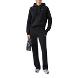 Felpe con cappuccio Ragazza Mc2 Saint Barth - Girl Sweatshirt In Lurex Fleece - Nero