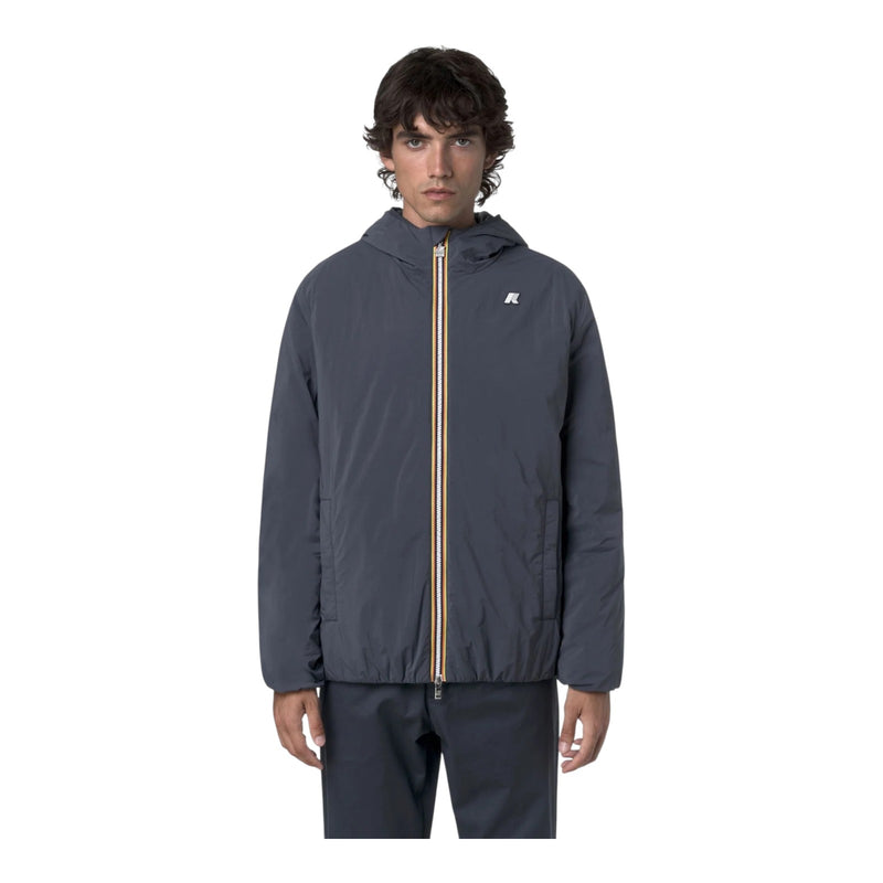 Giubbotti Uomo K-Way - Jack Plain Warm - Blu