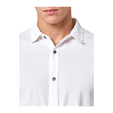 Camicie casual Uomo Alpha Studio - Camicia M/L Ice Cotton - Bianco