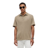 Polo Uomo Tommy Hilfiger - Open Knit Relaxed Fit Polo - Beige