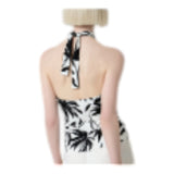Canotte e top Donna Surkana - Top scollo halter - Nero
