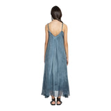 Vestiti casual Donna Sanctamuerte - Abito Lungo Over - Indaco