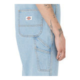 Salopette Donna Dickies - Dickies Classic Denim Bib W Vntg Blue - Denim