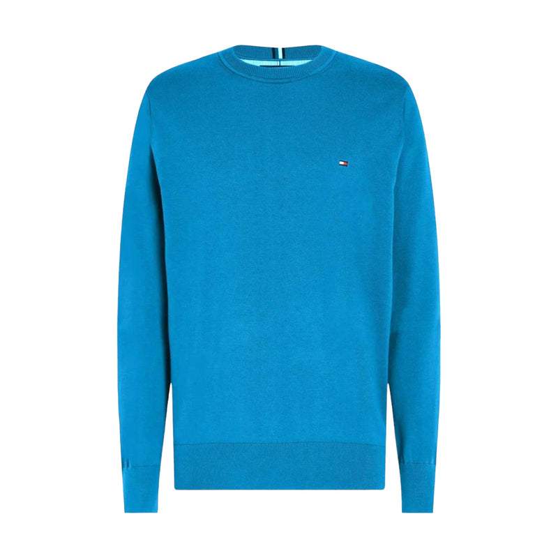 Felpe senza cappuccio Uomo Tommy Hilfiger - Tjm Essential Light Sweater - Blu