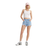 Pantaloncini Donna Levi's - 501 Original Short - Celeste
