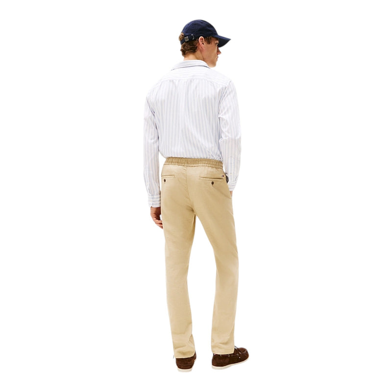 Pantaloni Uomo Tommy Hilfiger - Harlem Sorona Linen - Beige