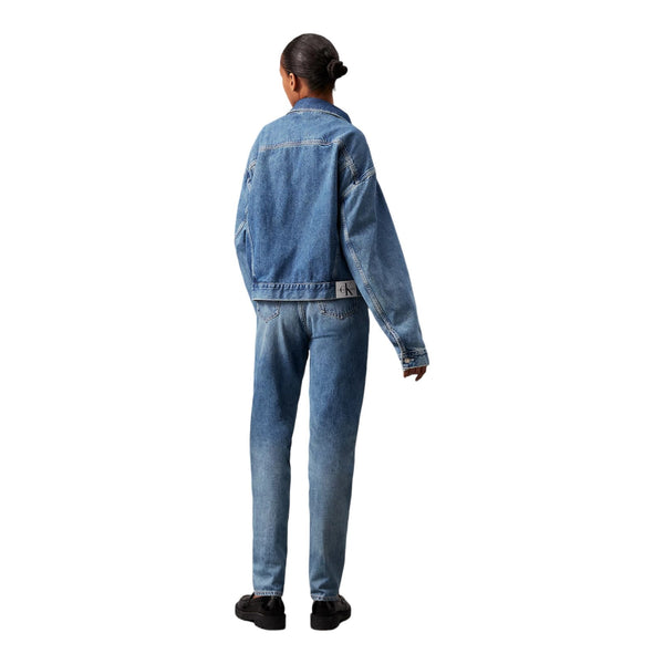 Jeans Donna Calvin Klein - Mom Jean - Azzurro