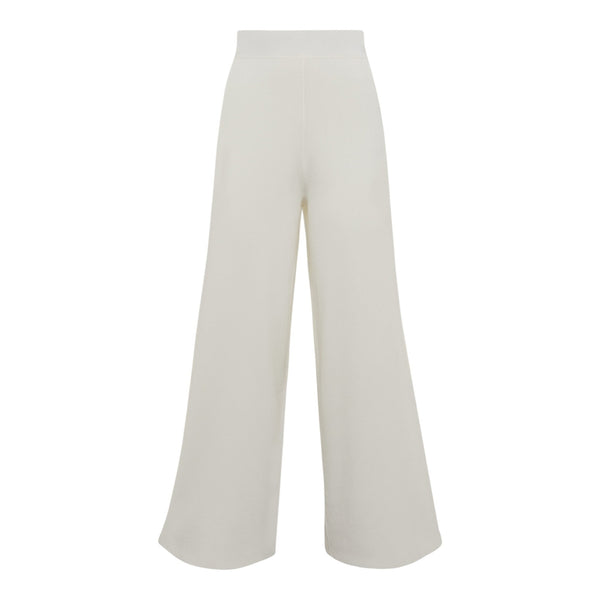 Pantaloni Donna Alpha Studio - Panta Garconne Match Set - Panna