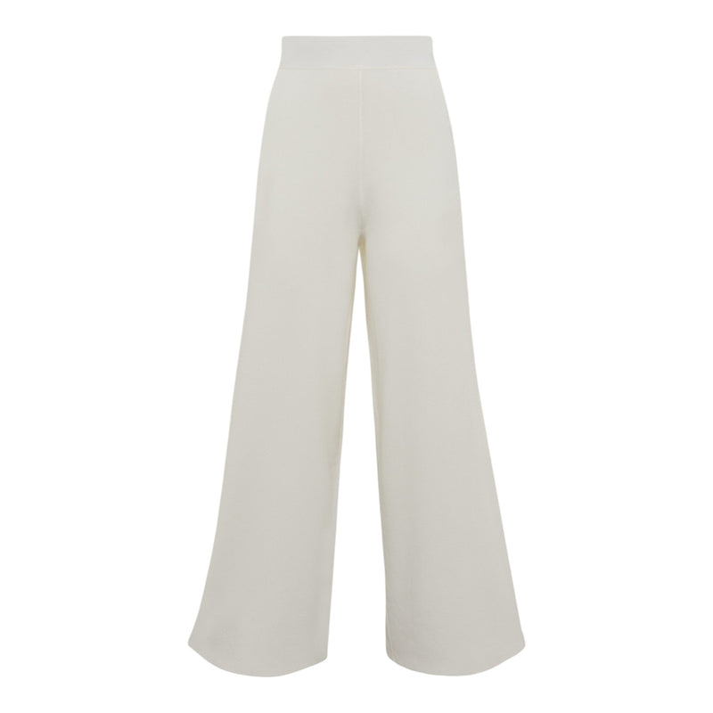 Pantaloni Donna Alpha Studio - Panta Garconne Match Set - Panna