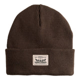 Baschi e berretti Uomo Levi's - Backpatch Beanie Bracken - Marrone