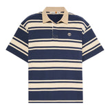 Polo Uomo Timberland - SS Striped Rugby Polo - Blu