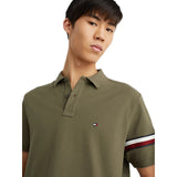 Polo Uomo Tommy Hilfiger - Global Stp Placement - Verde