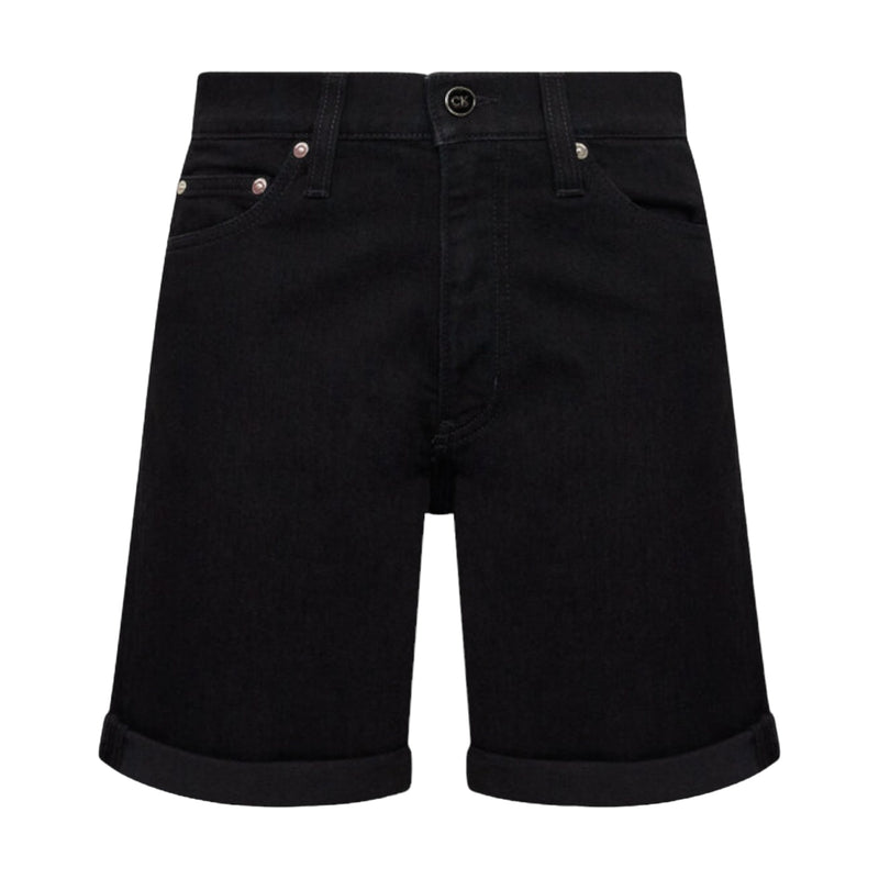 Bermuda Donna Calvin Klein - Denim Bermuda Short - Nero