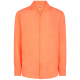 Camicie casual Uomo Mc2 Saint Barth - Pamplona Fluo - Arancione