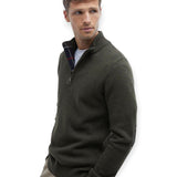 Maglioni Uomo Barbour - Half Zip - Oliva