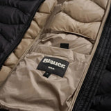 Piumini Donna Blauer - Camelia Wave Down Jacket - Nero