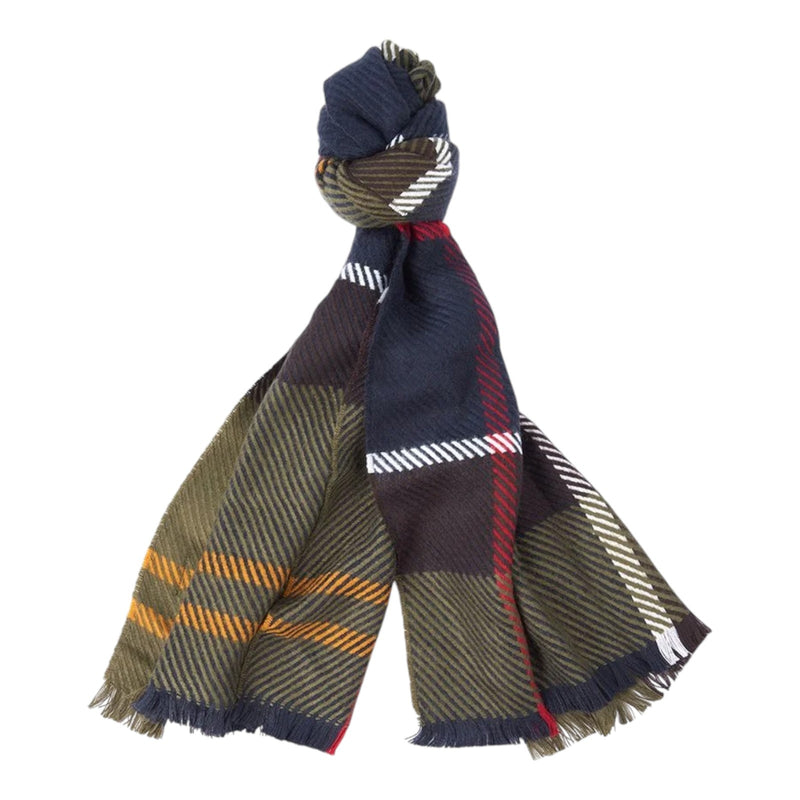 Sciarpe Uomo Barbour - Blair Tartan Scarf - Verde