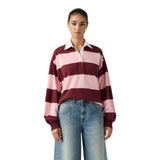 Polo Donna Levi's - Reenie Rugby Ls - Multicolore