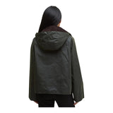 Giubbini Donna Barbour - Reighton Wax - Verde