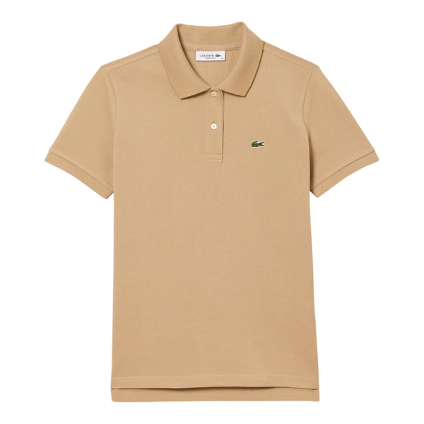 Polo Donna Lacoste - Maglietta M/C - Beige