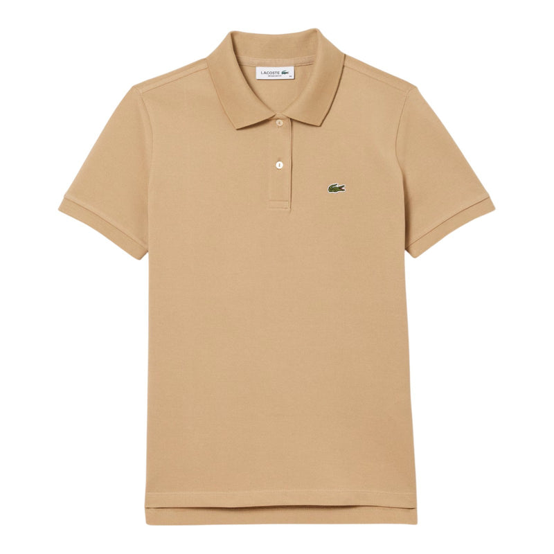 Polo Donna Lacoste - Maglietta M/C - Beige