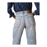Jeans Donna Calvin Klein - Th Wd Lg Ck Dstrssd - Denim