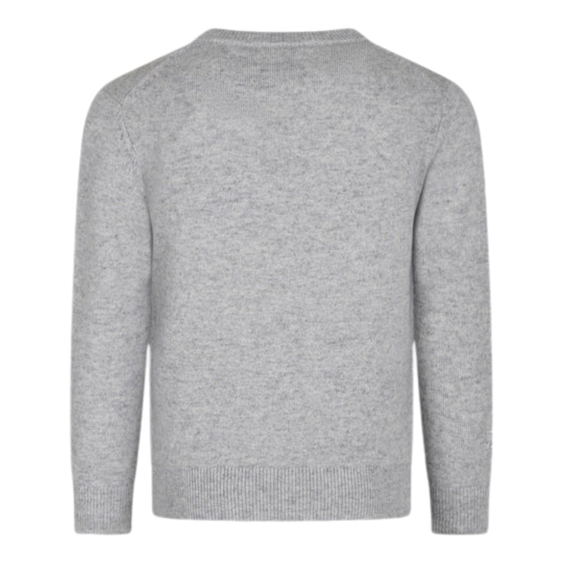 Maglioni Ragazzo Mc2 Saint Barth - Douglas	Crewneck Jaquard Sweater - Grigio