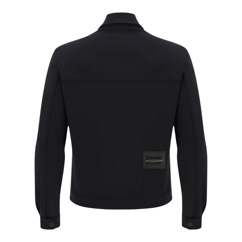 Camicie casual Uomo MACRON CLUB HOUSE - Mch Fcf Teseo Tech Overshirt Bl - Nero