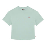 T-shirt Donna Dickies - Oakport Boxy Ss Tee - Celeste