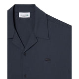 Camicie casual Uomo Lacoste - Camicia M/C - Nero