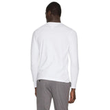 T-shirt Uomo Tommy Hilfiger - Stretch Slim Fit Long Sleeve Tee - Bianco