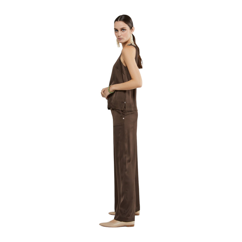 Pantaloni Donna ottod'Ame - Pantalone - Marrone