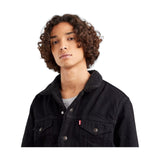 Giubbotti Uomo Levi's - Type Iii Sherpa Trucker Jacket - Nero