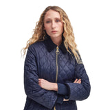 Giubbini Donna Barbour - Fitted Beadnell Quilt - Blu