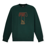 Felpe senza cappuccio Uomo Timberland - Felpa Girocollo Patchwork - Verde