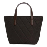 Borse a mano Donna Barbour - Mini Quilted Tote Bag - Oliva