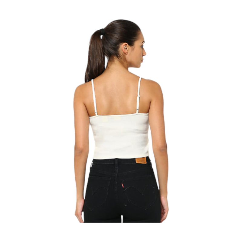 Canotte e top Donna Levi's - Dry Goods Waffle Tank - Bianco