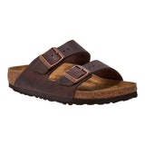 Sandali Uomo Birkenstock - Arizona habana, Oiled Leather - Marrone