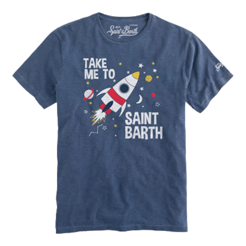 T-shirt Ragazzi Unisex Mc2 Saint Barth - Flynn - Multicolore