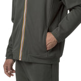 Felpe con cappuccio Uomo K-Way - Prosper Brushed Pc - Verde