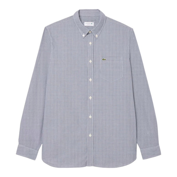 Camicie casual Uomo Lacoste - Camicia M/L - Blu