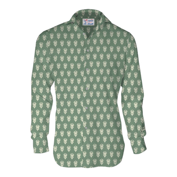 Camicie casual Uomo Mc2 Saint Barth - Pamplona	Classic Shirt - Verde