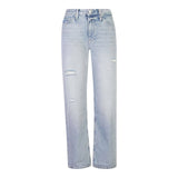 Jeans Donna Calvin Klein - High Rise Loose - Azzurro