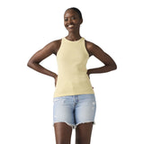 Canotte e top Donna Levi's - Essential Racer Tank - Giallo